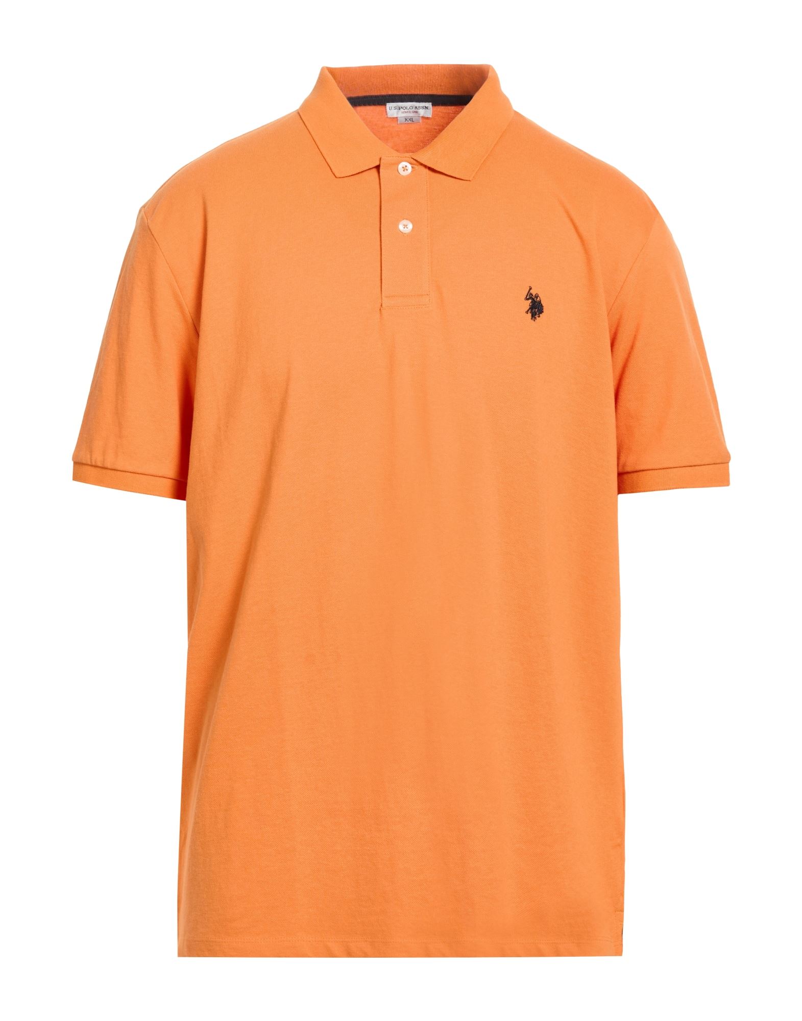U.S.POLO ASSN. Poloshirt Herren Mandarine von U.S.POLO ASSN.