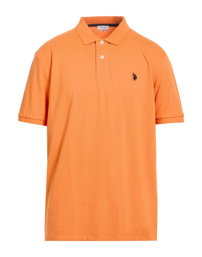 U.S.POLO ASSN. Poloshirt Herren Mandarine von U.S.POLO ASSN.