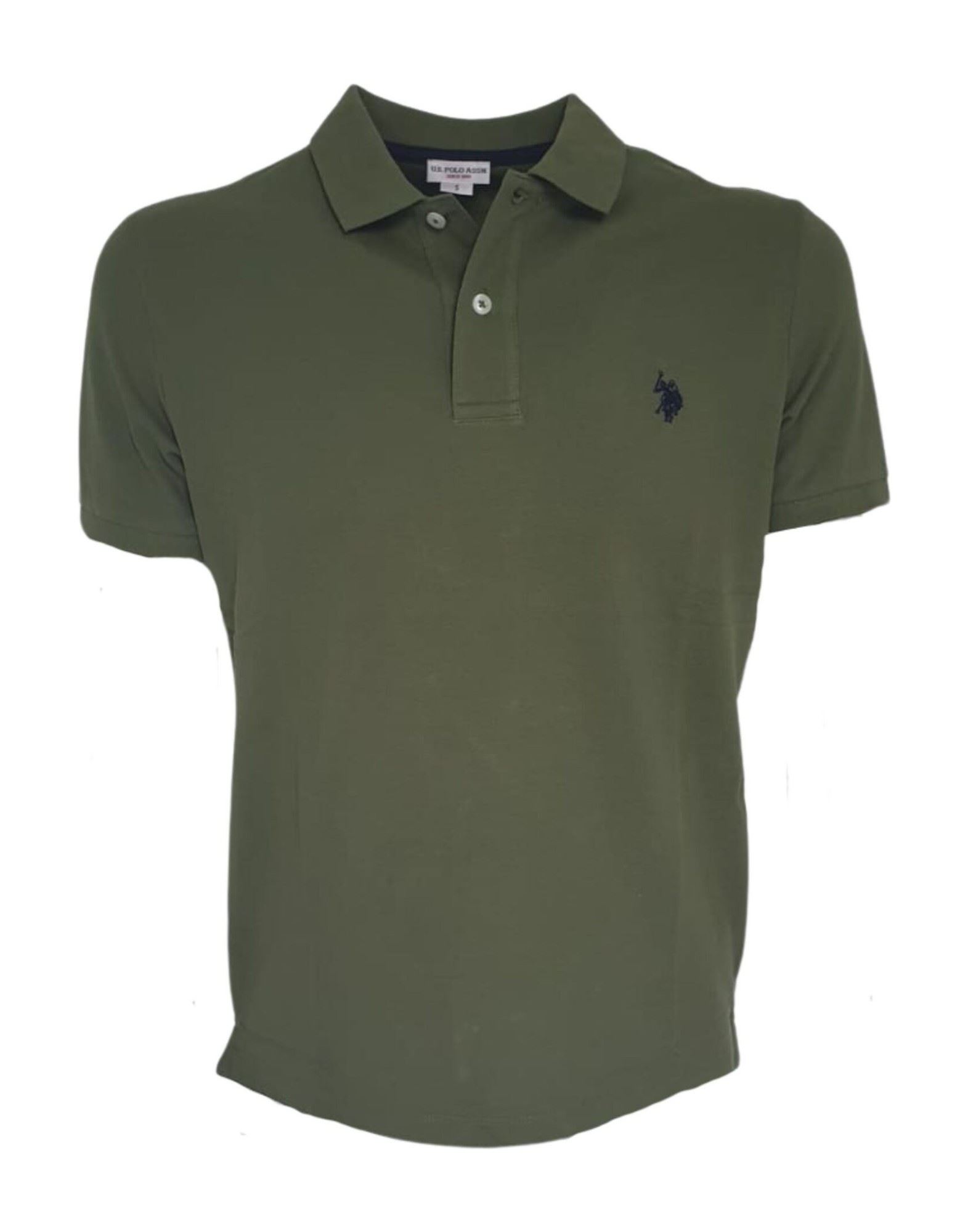 U.S.POLO ASSN. Poloshirt Herren Militärgrün von U.S.POLO ASSN.