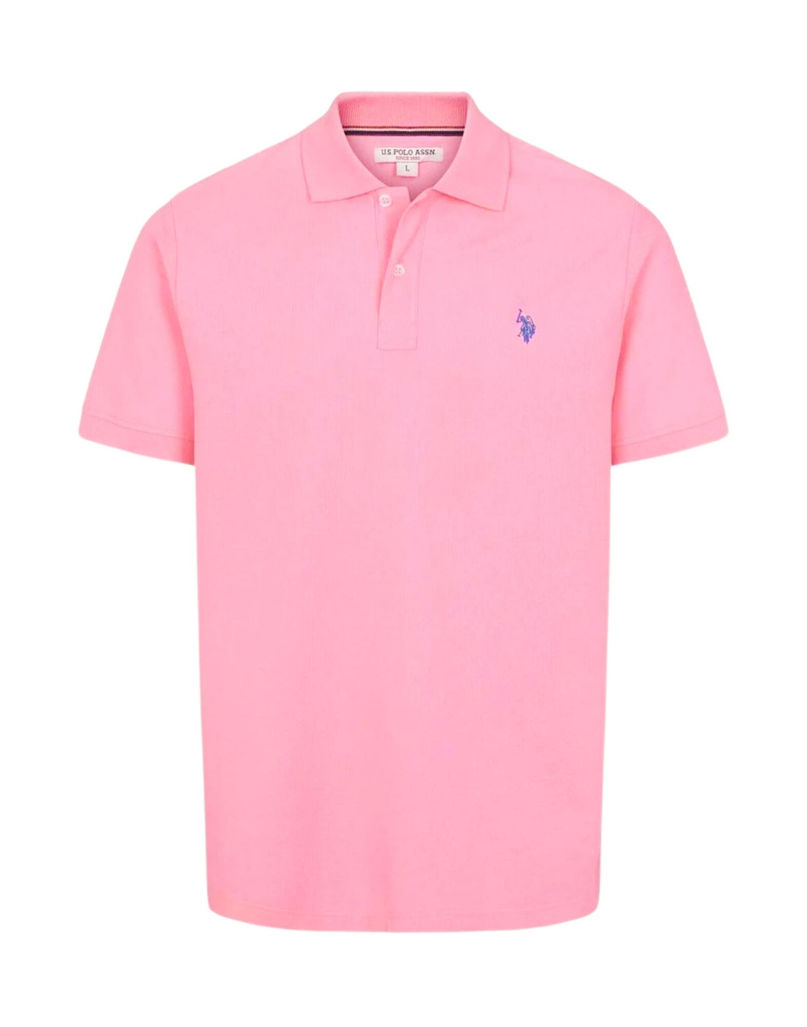 U.S.POLO ASSN. Poloshirt Herren Rosa von U.S.POLO ASSN.