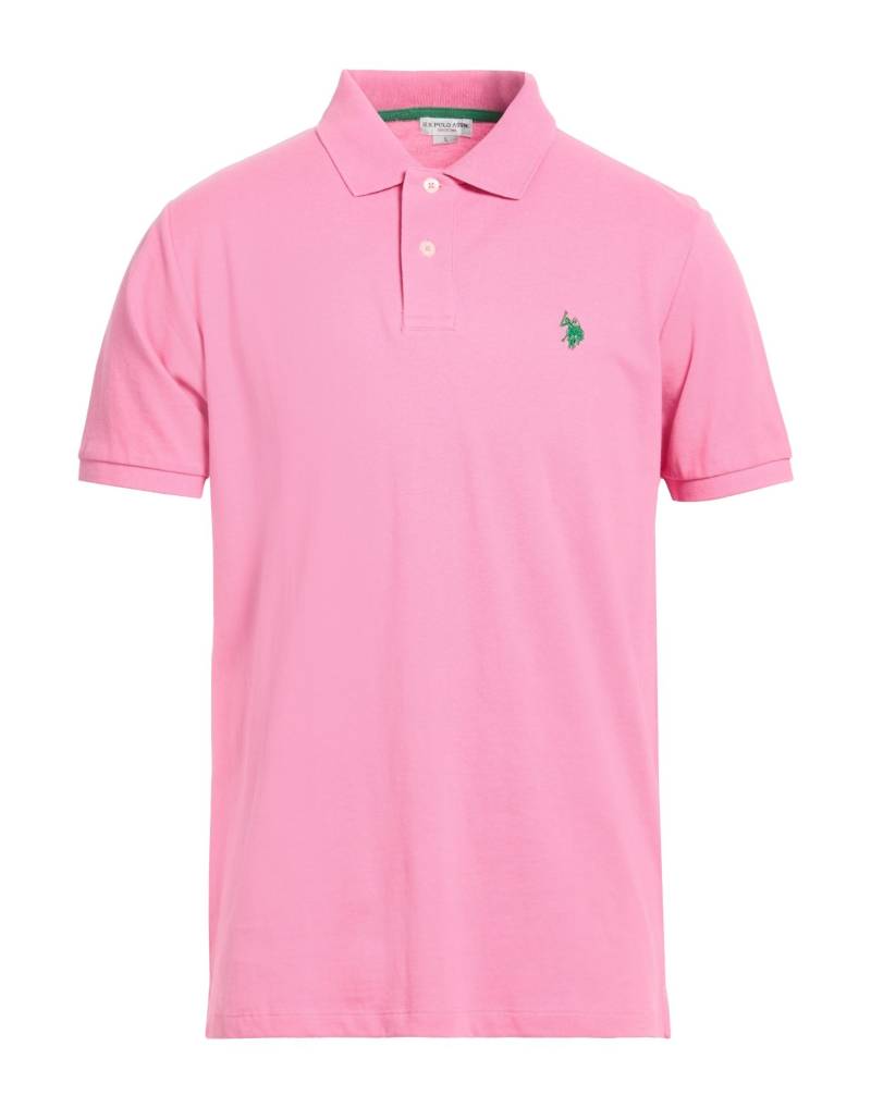 U.S.POLO ASSN. Poloshirt Herren Rosa von U.S.POLO ASSN.