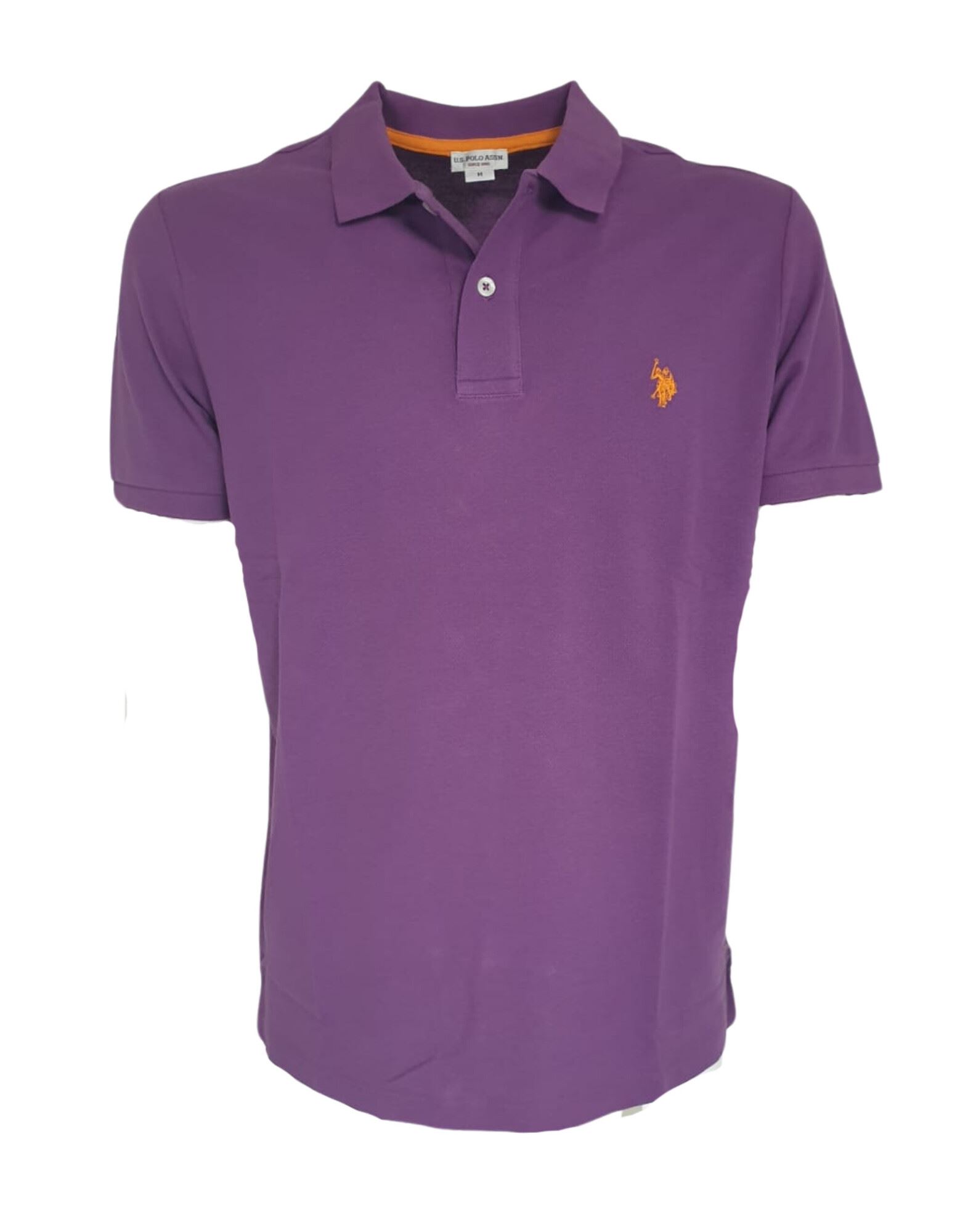 U.S.POLO ASSN. Poloshirt Herren Violett von U.S.POLO ASSN.