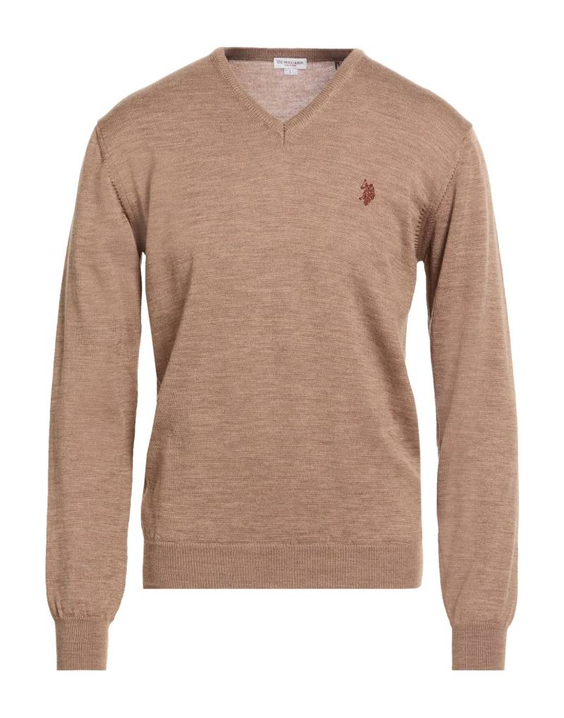U.S.POLO ASSN. Pullover Herren Hellbraun von U.S.POLO ASSN.