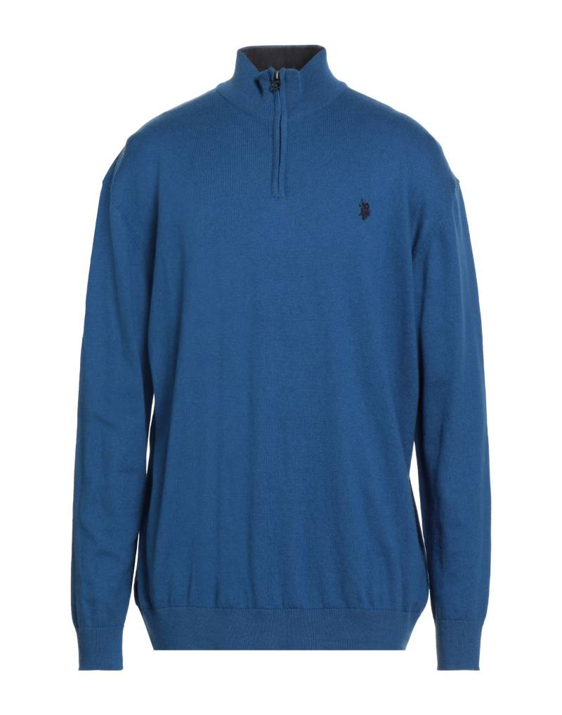 U.S.POLO ASSN. Rollkragenpullover Herren Azurblau von U.S.POLO ASSN.