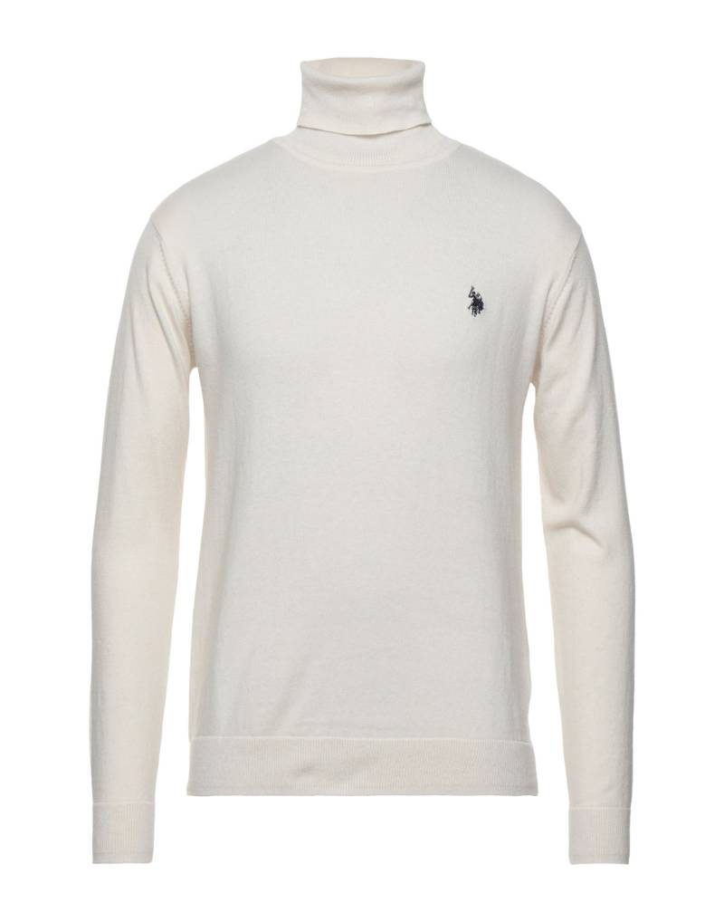 U.S.POLO ASSN. Rollkragenpullover Herren Elfenbein von U.S.POLO ASSN.