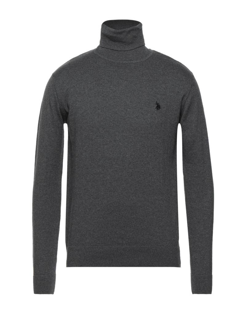 U.S.POLO ASSN. Rollkragenpullover Herren Grau von U.S.POLO ASSN.