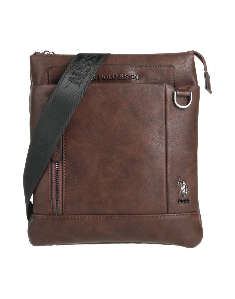 U.S.POLO ASSN. Schultertasche Herren Dunkelbraun von U.S.POLO ASSN.