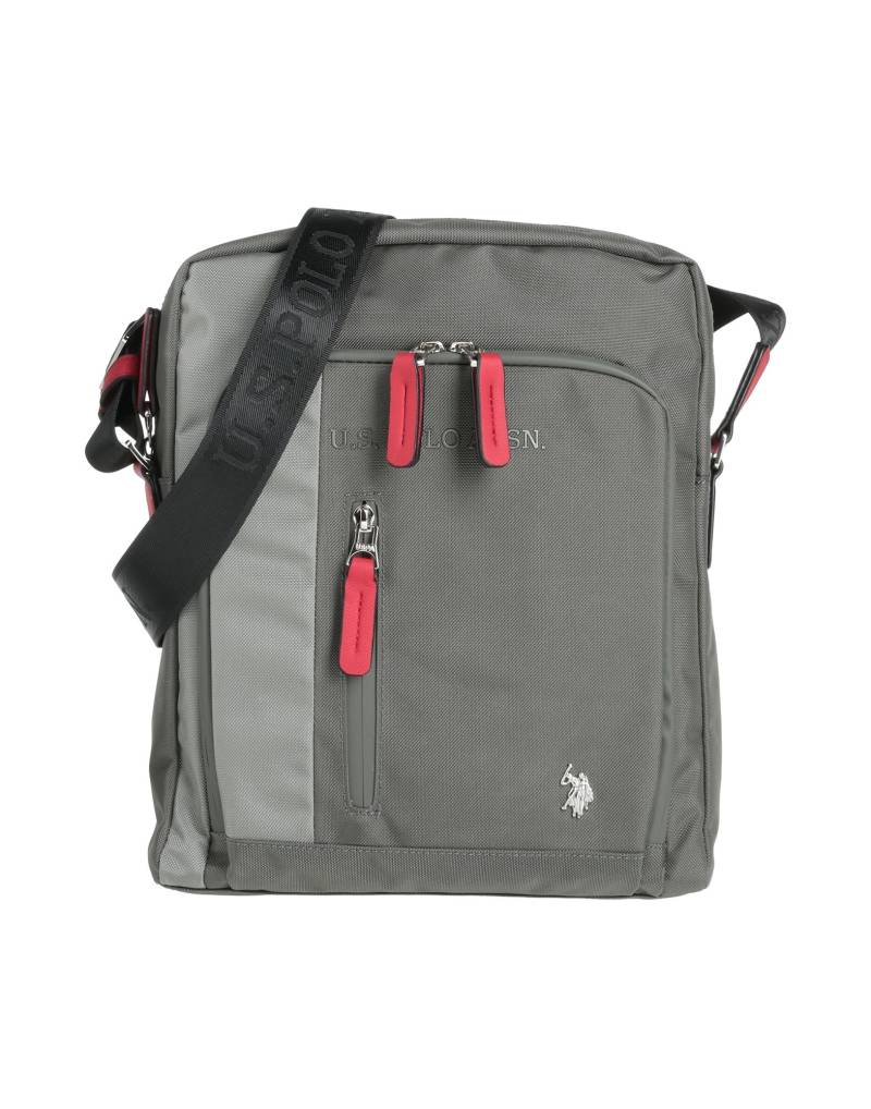 U.S.POLO ASSN. Schultertasche Herren Braungrau von U.S.POLO ASSN.