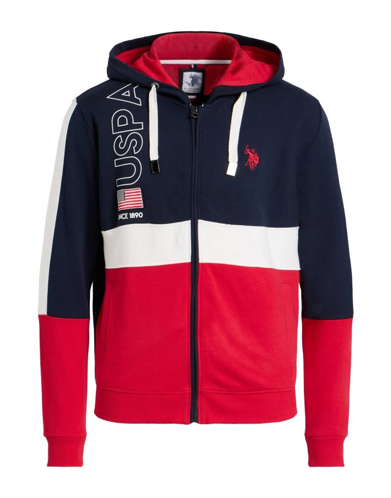 U.S.POLO ASSN. Sweatshirt Herren Rot von U.S.POLO ASSN.