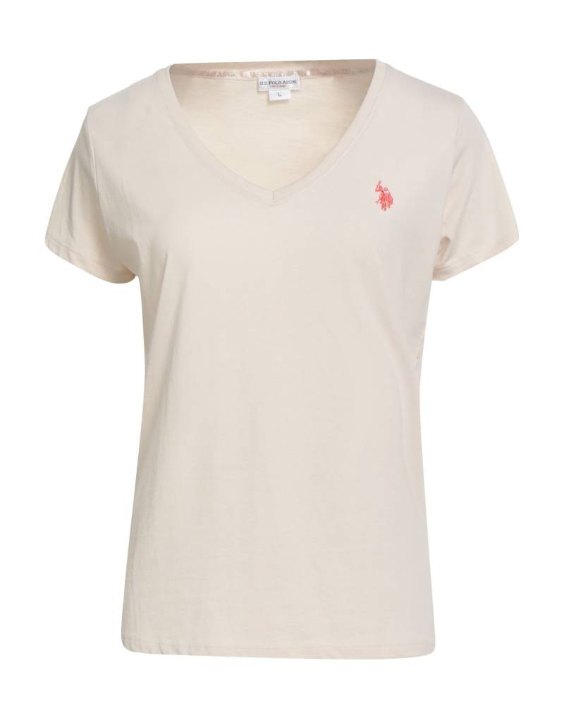 U.S.POLO ASSN. T-shirts Damen Beige von U.S.POLO ASSN.