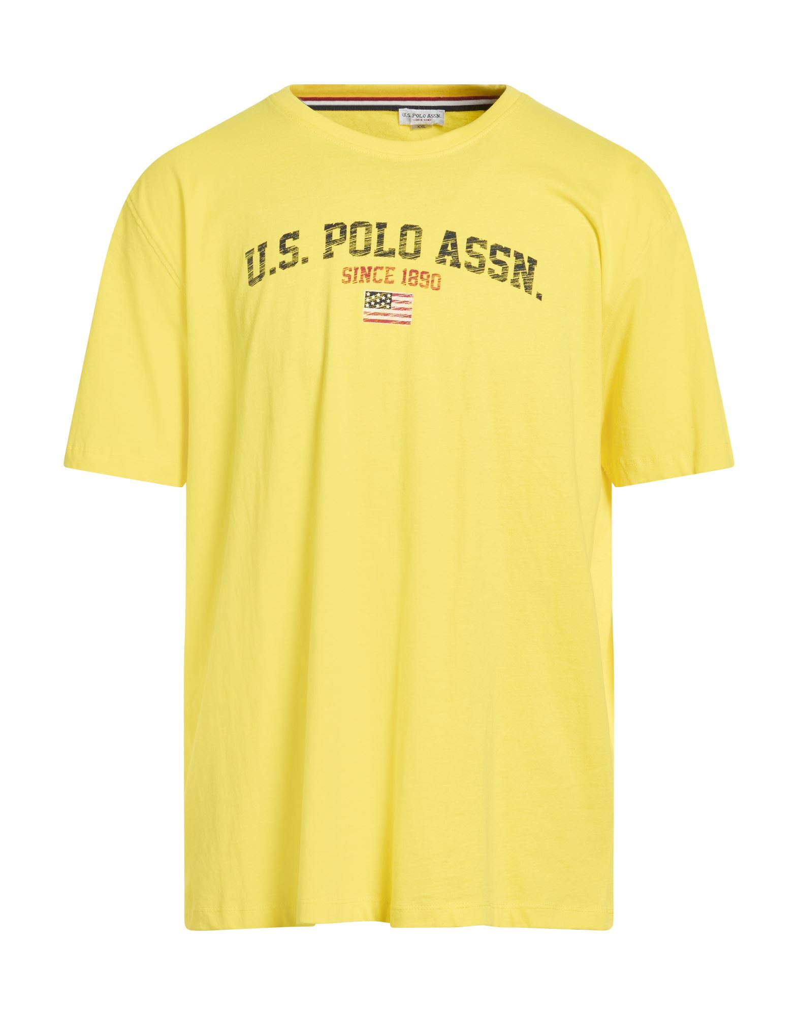 U.S.POLO ASSN. T-shirts Herren Gelb von U.S.POLO ASSN.
