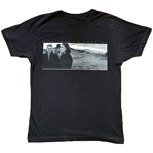 U2 Joshua Herren Tree Photo T-Shirt, Schwarz, Schwarz, XL von U2