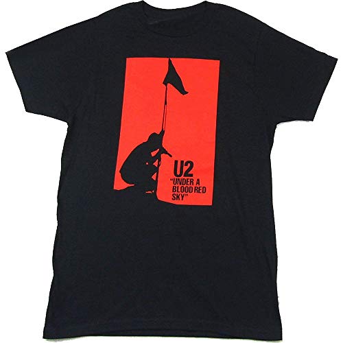 U2 Under A Blood Red Sky T-Shirt schwarz M von U2