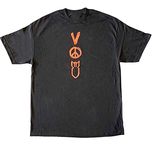 U2 - Vertigo Tour 2005 T-Shirt für Herren/Damen Unisex (XL) (Schwarz) von U2