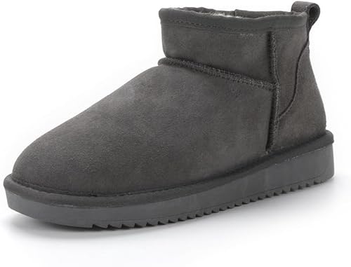 UAAQV Mini-Stiefel für Frauen,Klassische Mini-Stiefelette mit Fell gefüttert,Warme mit Fell gefütterte Winterstiefel mit Anti-Rutsch-Beschichtung UAAQV Mini-Stiefel für Frauen,Klassische Mini-Stiefelette mit Fell gefüttert,Warme mit Fell gefütterte Winterstiefel mit Anti-Rutsch-Beschichtung von UAAQV