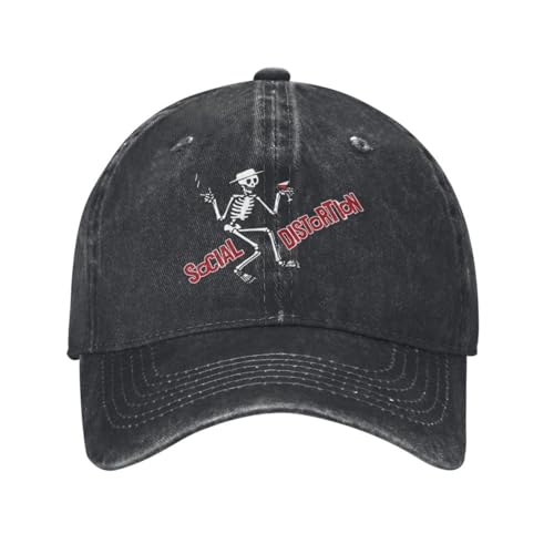 Social The of Distortion Hüte Hip Hop Hut Baumwolle Baseballkappe Verstellbarer Trucker Hut für Männer und Frauen Baumwolle, für alle Jahreszeiten Social The of Distortion Hüte Hip Hop Hut Baumwolle Baseballkappe Verstellbarer Trucker Hut für Männer und Frauen Baumwolle, für alle Jahreszeiten von UAISBUUW