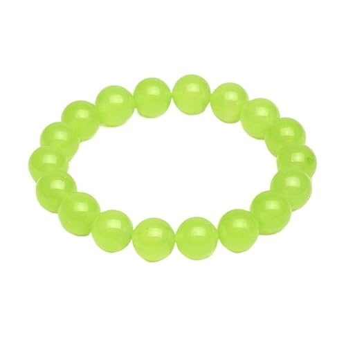 UBOHUZ 2 Pcs 6/8/10/12mm Quarzit Perlen Armbänder Frauen Männer Handwerk Brcelets Armreifen for Mädchen Liebhaber Für Frauen(12mm) von UBOHUZ