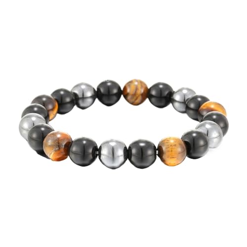 UBOHUZ 2 Pcs Perlen Armbänder Elastische Armband Perlen Strang Armbänder for Schmuck Für Frauen(10mm) von UBOHUZ