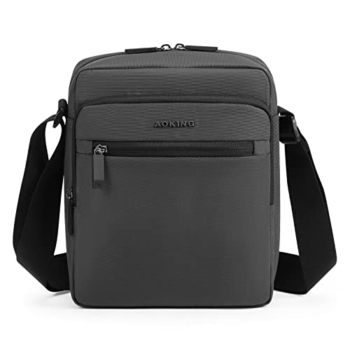 UBORSE Umhängetaschen Herren Herrentasche zum Umhängen Schultertasche Lässig Umhängebeutel Männertasche Crossbody Bag für Arbeit Freizeit Urlaub Alltagsleben von UBORSE