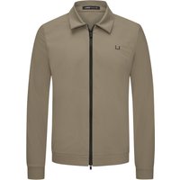 UBR Leichte Hemdjacke mit Logo-Print von UBR