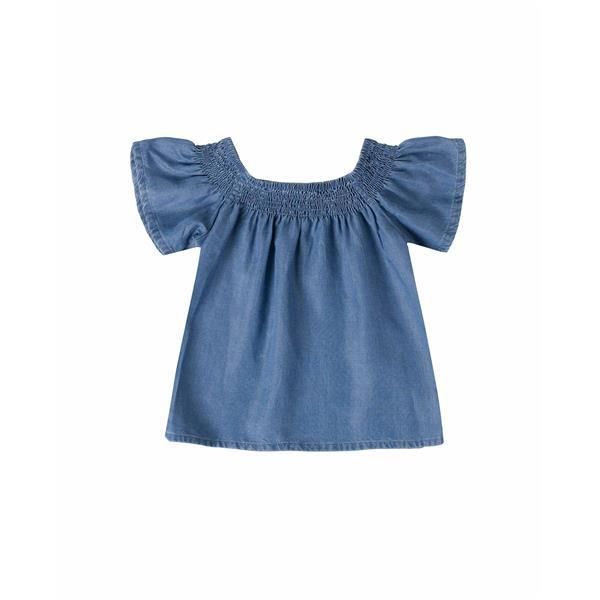 UBS2 Bluse Mädchen denim Sommer von UBS2