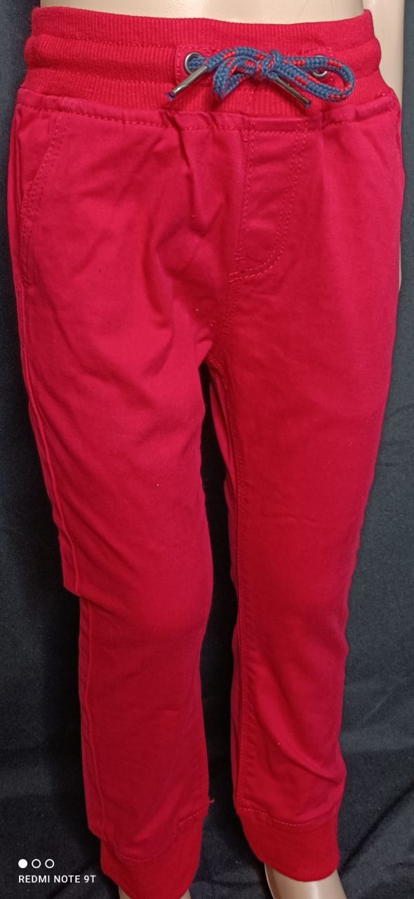 UBS2 Hose Stoffhose Junge rot von UBS2