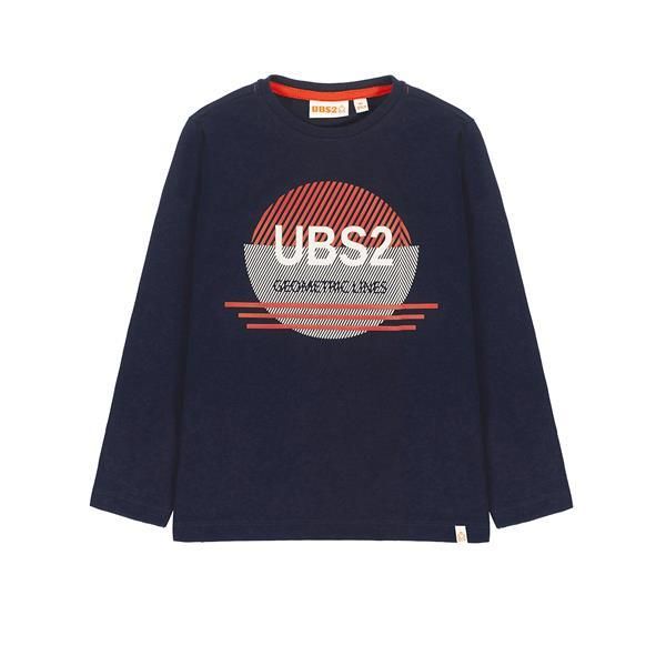 UBS2 Longsleeve Junge Winter dunkelblau marine von UBS2