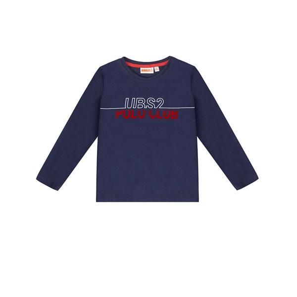 UBS2 Longsleeve Junge navy Baumwolle von UBS2