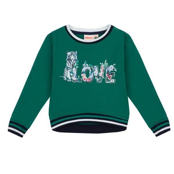 UBS2 Pullover Sweater Mädchen grün von UBS2