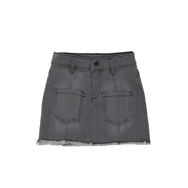 UBS2 Rock Mädchen Jeansrock anthracite von UBS2