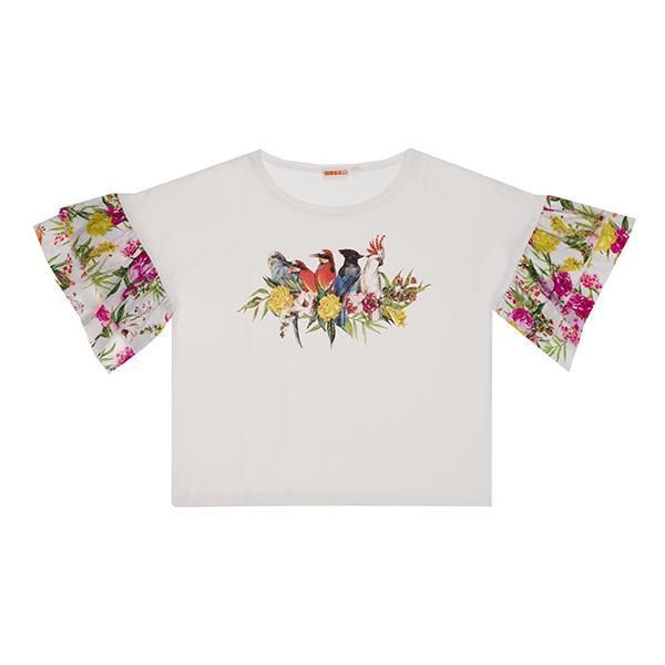 UBS2 Shirt T-Shirt kurz Mädchen offwhite von UBS2