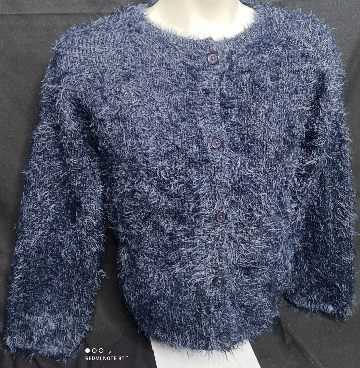 UBS2 Strickjacke Kuscheljacke navy Mädchen von UBS2