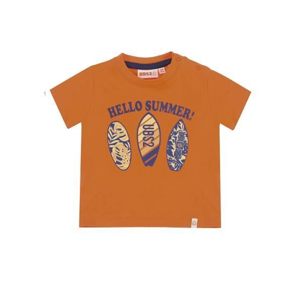 UBS2 T-Shirt Junge Sommerkollektion orange von UBS2