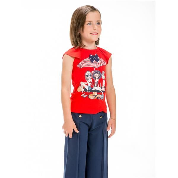 UBS2 T-Shirt rot Mädchen von UBS2