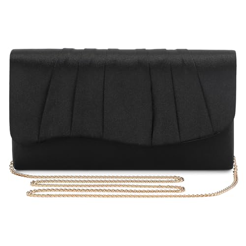 Damen Elegant Spitze Clutches, Abendtasche Party Hochzeit Handtaschen,Glitzer Umschlag Tasche Bag, Klein Hochzeit Umhängetasche Mädchen von UBaymax