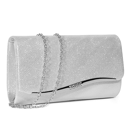 UBaymax Damen Abendtasche, Modische Handtasche,Elegante Hochzeit Clutch,Envelope Mädchen Kettentasche,Festliche kleine Crossbody Schultertaschen für Abschlussball,Party,Freizeit Date von UBaymax
