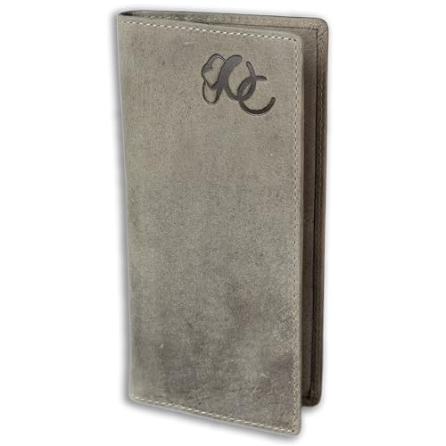 UC Leather Company RFID-blockierende Rodeo-Geldbörse, Vollnarbenleder, 11 Kartenfächer, 9,5 x 19,1 cm, Sand, Classic UC Leather Company RFID-blockierende Rodeo-Geldbörse, Vollnarbenleder, 11 Kartenfächer, 9,5 x 19,1 cm, Sand, Classic von UC Leather Company