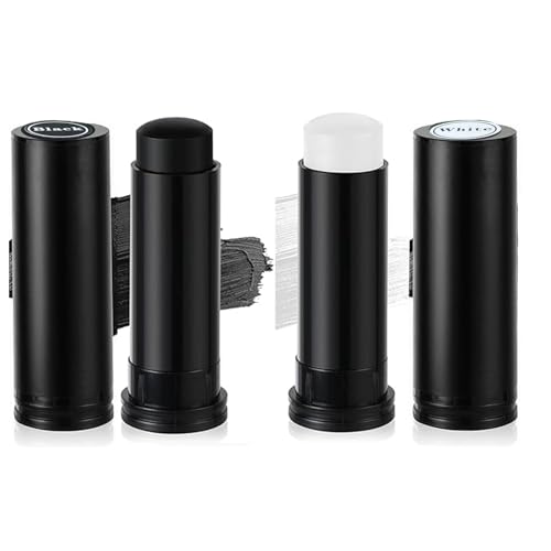 Halloween Schminke Schwarz Weiß,Spezialeffekt Make Up Set,Vampir Zombie Skelett Clown Schminke Make Up,Bodypainting Farben,für Kunst Theater Halloween Party Cosplay Kinder Erwachsene von UCKriito