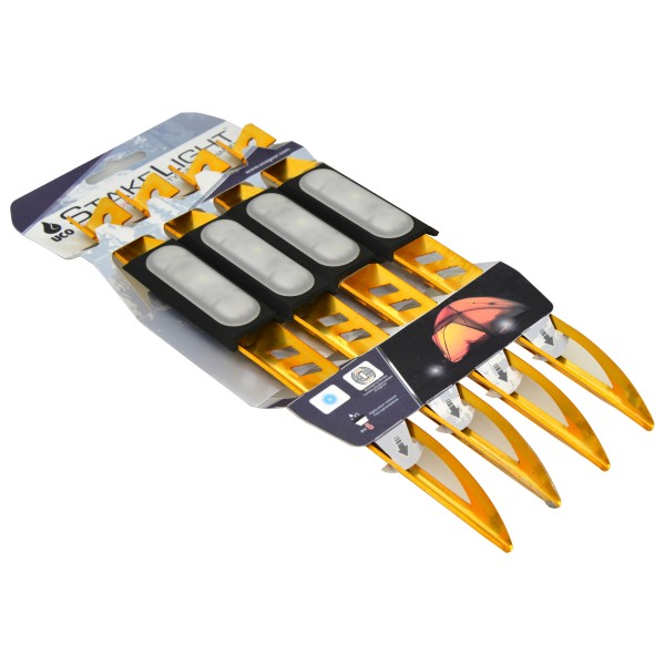 UCO - Zelthering mit LED - Zelthering Gr 23 cm gelb von UCO