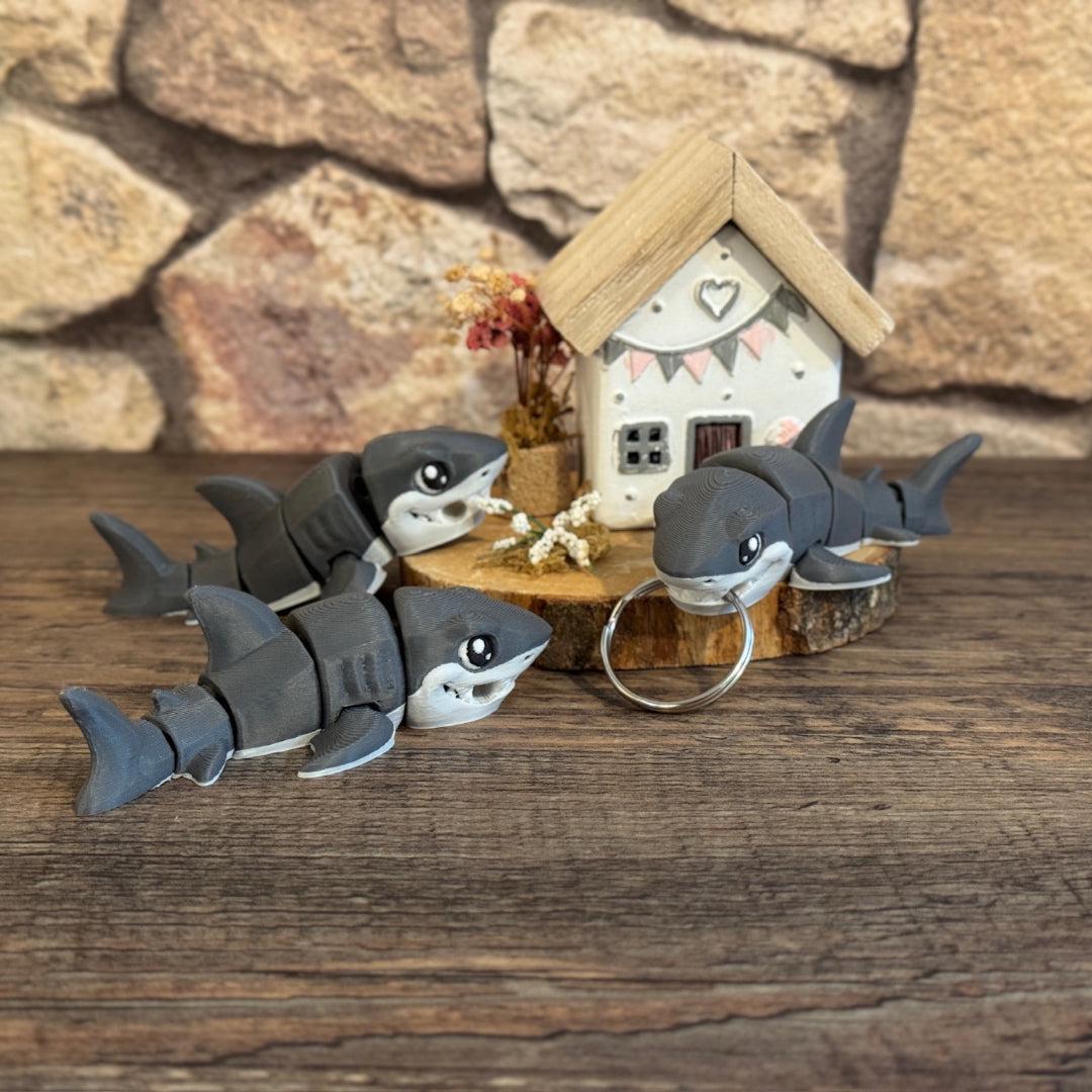 White Shark - Hai Schlüsselanhänger von UDINGO