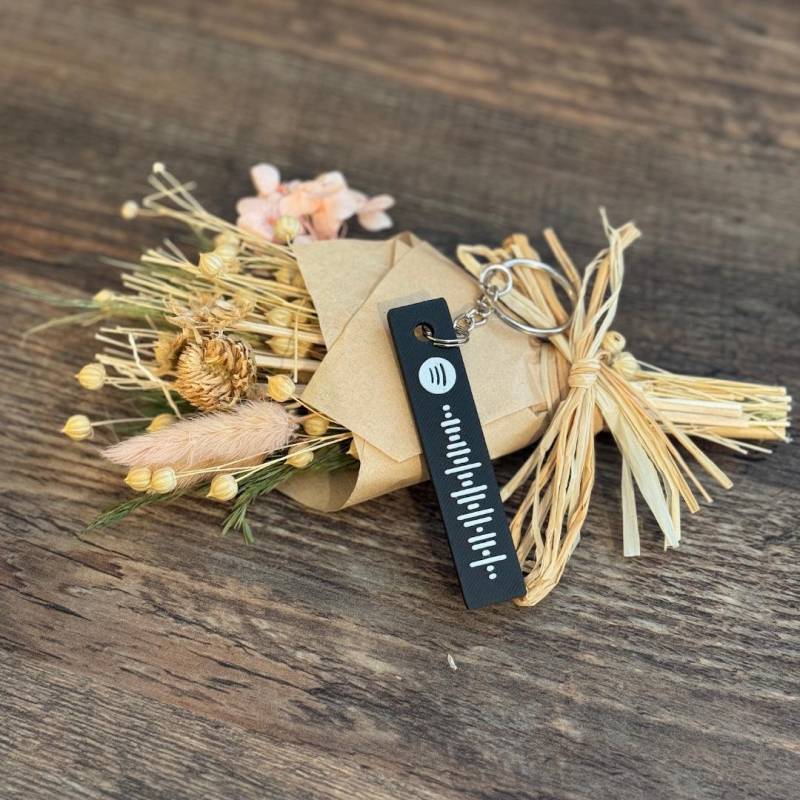 Your Song Anhänger | Personalisierter Spotify-Code Schlüsselanhänger Umweltfreundliches 3D-Druck Musikgeschenk von UDINGO
