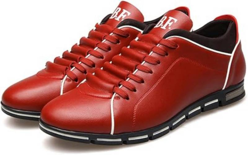 UE Stock Herren Lederschuhe Bequeme Freizeitschuhe Business Anzugschuhe Gr. 42 Sneaker für müheloses Laufen von UE Stock