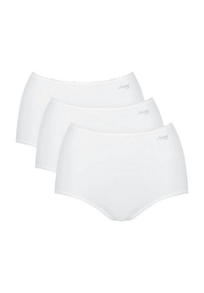 UE Stock Maxislip Sloggi Damen 3 er-Pack Unterwäsche Unterhose Pure Comfort Maxi (3-St) von UE Stock