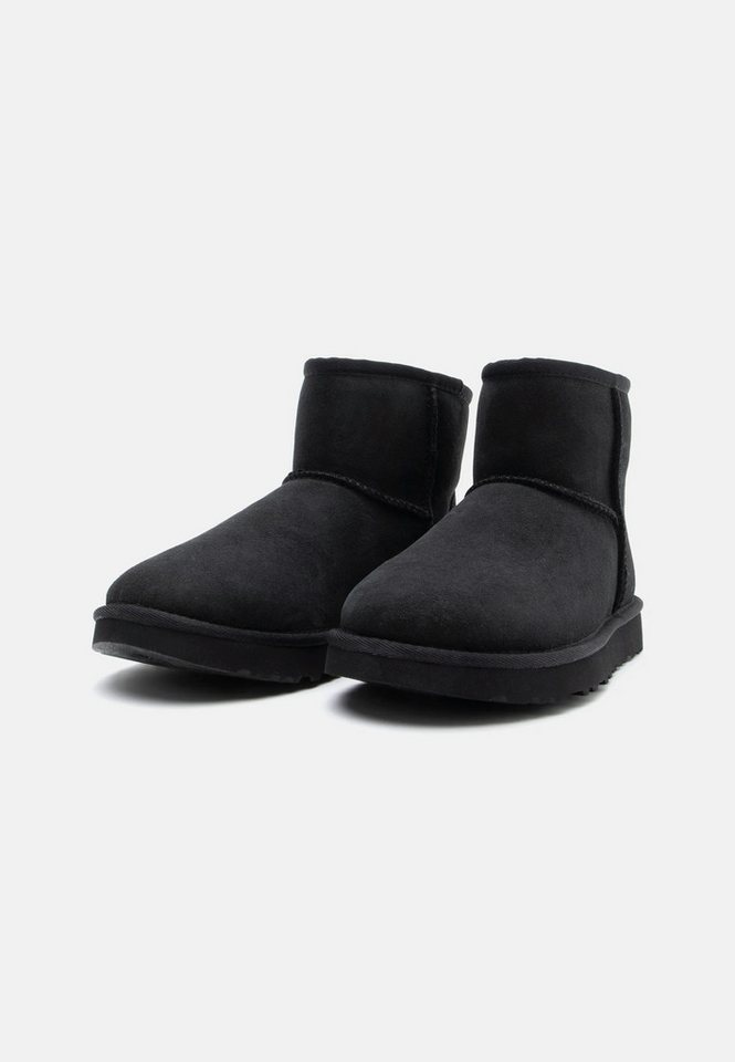 UE Stock UGG CLASSIC MINI II Damen Winterstiefel Schlupfstiefel Boot Schwarz Winterboots ideal für Herbst- und Wintertage von UE Stock