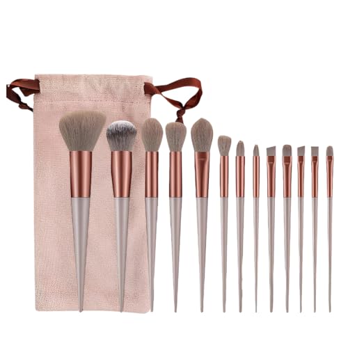 UEAVOID 13 Stück Pinselset Makeup, Make Up Pinsel Set, Schminkpinsel Set, Lidschatten Pinselset, Organisieren Sie Ihre Schminktasche von UEAVOID