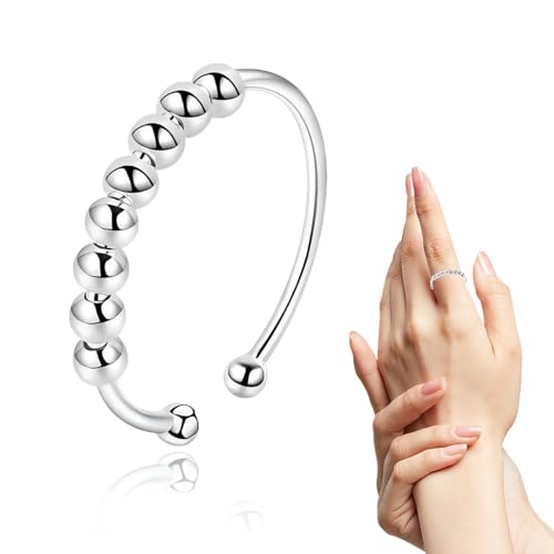 UEIOAVL Ringe für Damen Die wasserdichte Ringringgröße von Frauen ist für Ihren persönlichen Modeschmuck geeignet von UEIOAVL