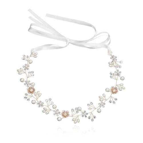 UEIOAVL Women's Fashion Headbands, haarschmuck hochzeit gold Braut-Stirnband Haarschmuck Perlen-Haarschmuck Hochzeit Strass-Blumen-Stirnband mit Luftschlange Blumenmädchen geeignet für Hochzeitsfeier UEIOAVL Women's Fashion Headbands, haarschmuck hochzeit gold Braut-Stirnband Haarschmuck Perlen-Haarschmuck Hochzeit Strass-Blumen-Stirnband mit Luftschlange Blumenmädchen geeignet für Hochzeitsfeier von UEIOAVL