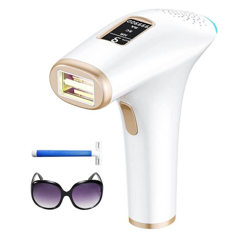 UERA Haarentfernungsgerät AI01D 99W Lichttherapiegerät zur Aknebehandlung und Haarentfernung, 1 Lichtimpulse von UERA