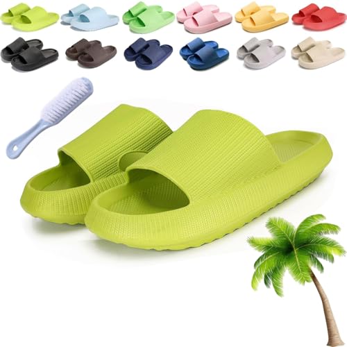 UERSUR Orthoslipper Orthopaedic Slippers,Non-Slip Bathing Shoes for Women Men,Cloud Slippers (A, Erwachsene, Damen, 44, Numerisch (von/bis), EU Schuhgrößensystem, 45, M) von UERSUR