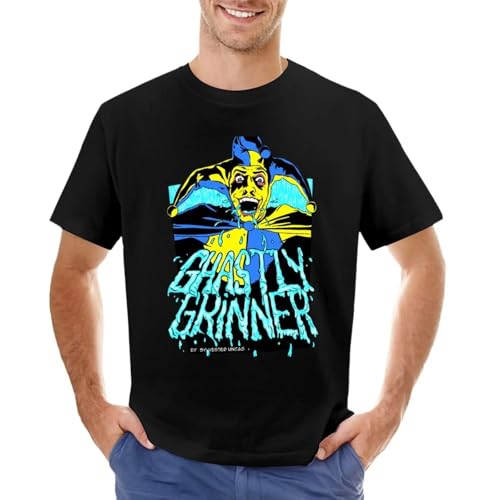 Ghastly-Grinner-Are-You-Afraid-of-Dark-T-Shirt-for-a-Boy-Plus-Size-Tops von UEUEKKEDHTW